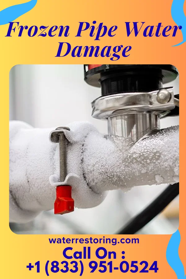 Frozen Pipe Water Damage in Lost Creek, WV